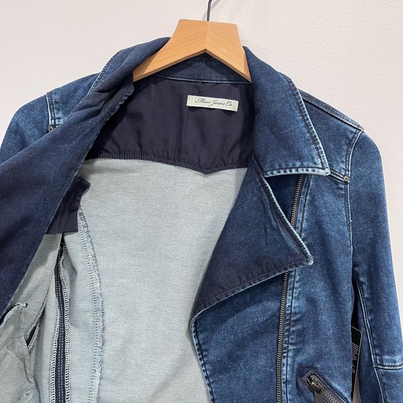 Mavi Janet Jean Jacket Dark Wash Denim BLJ - Picture 8 of 8